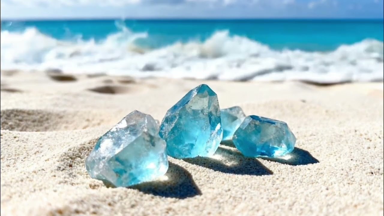 Crystalmeditation I sleep & relaxation meditation with aquamarine energy
