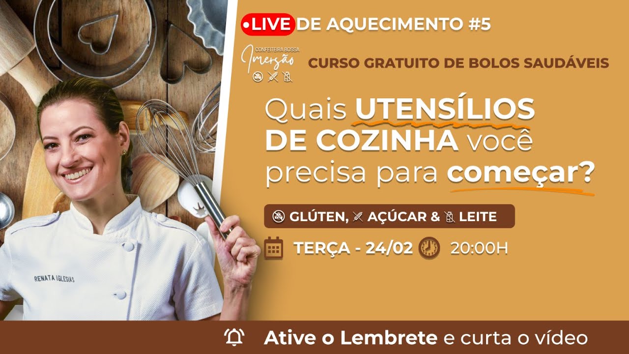 Os utensílios de confeitaria saudável que não podem faltar na sua cozinha