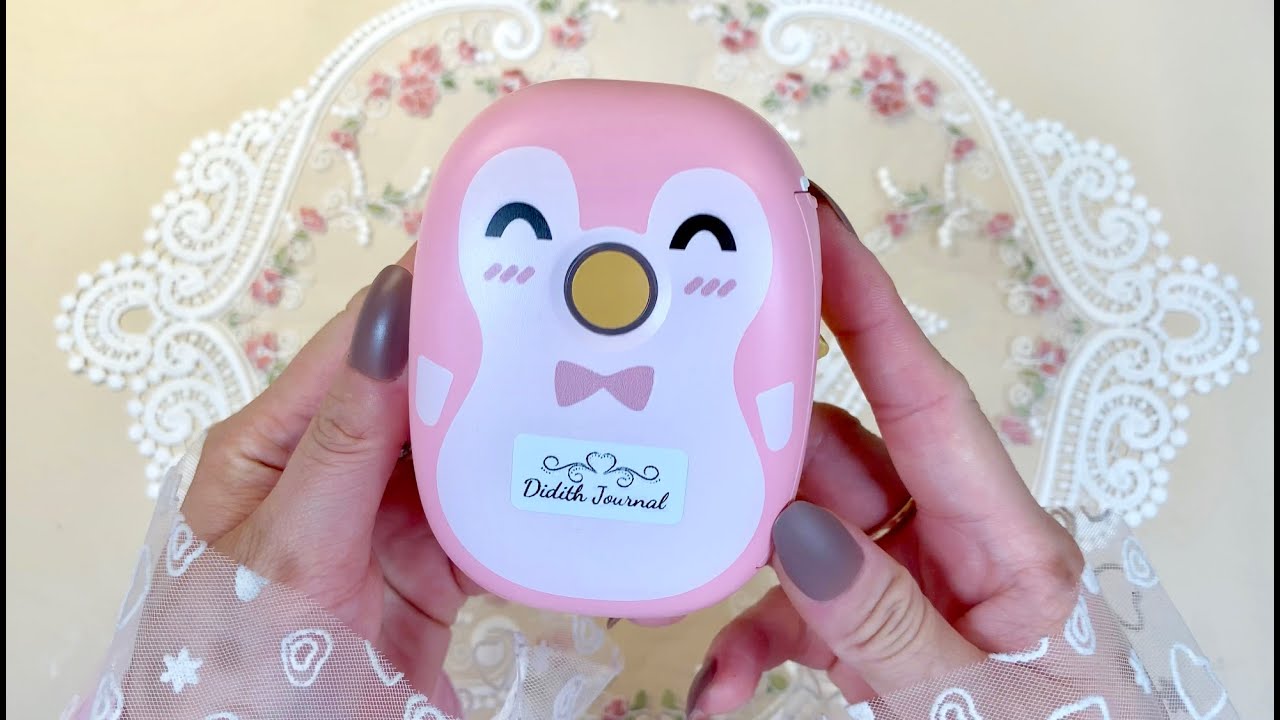 ASMR | Unboxing Munbyn label maker + aesthetic art journal spread💕