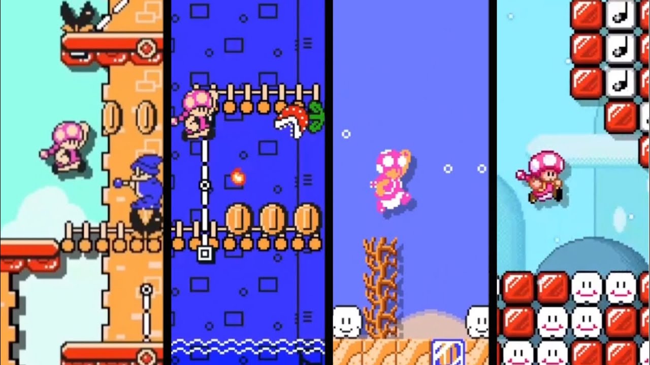 Creating New Level Themes For Super Mario Maker 2 - Viewer Edition