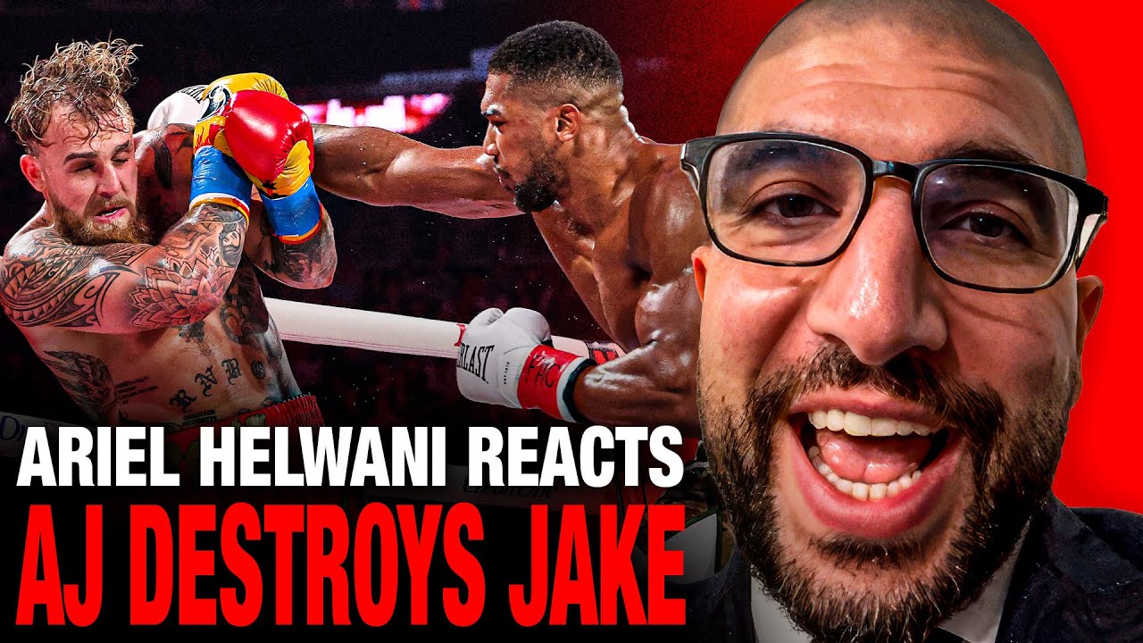 Anthony Joshua DESTROYS Jake Paul, Ariel Helwani Instant Reaction