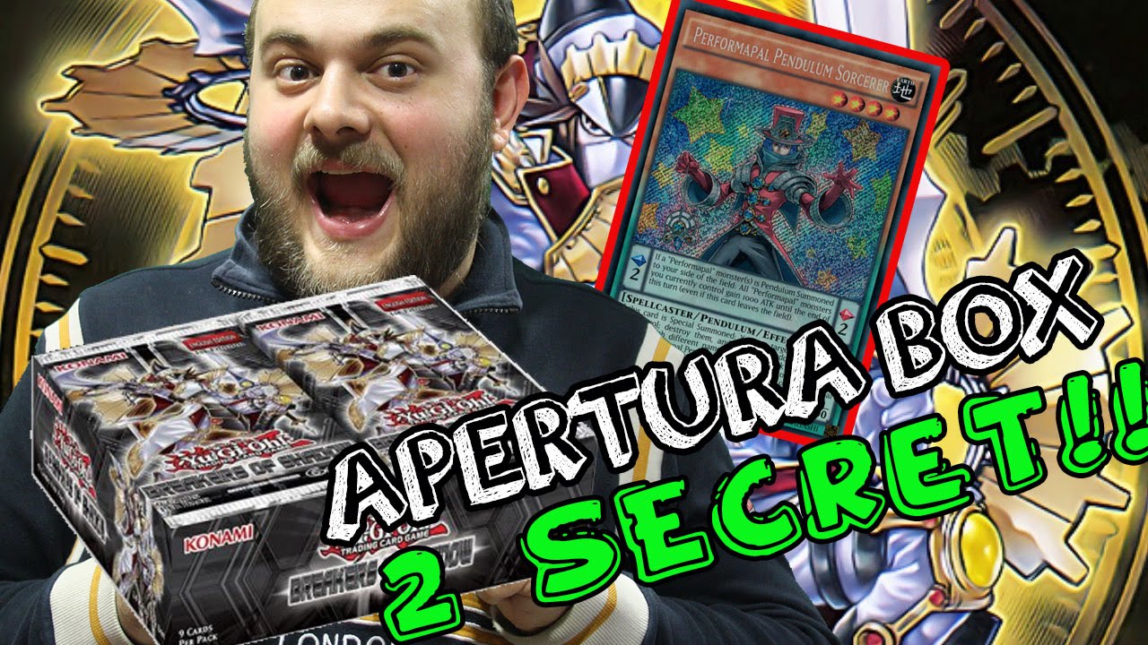 ► Yu Gi Oh! DISTRUTTORI DELL'OMBRA Apertura FANTASTICA BOX CON ARTISTAMICO PENDULUM (24 bustine)