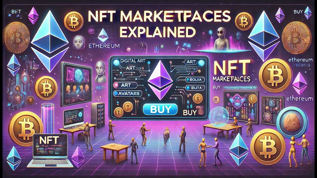 NFT Marketplaces Explained: Where Digital Assets Are Bought and Sold