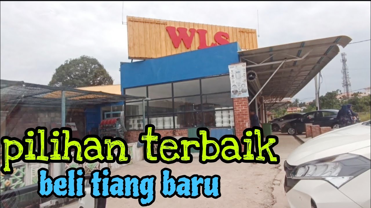 [Episod1613] beli jugak akhirnya tiang pagar tu..