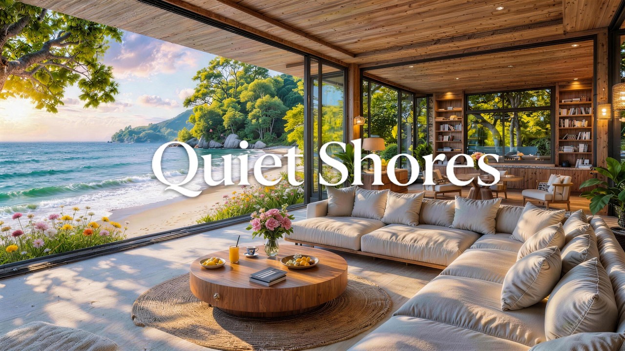 Нежная фортепианная музыка в умиротворяющей утренней атмосфере у моря ⛅ Элегантная фортепианная музы