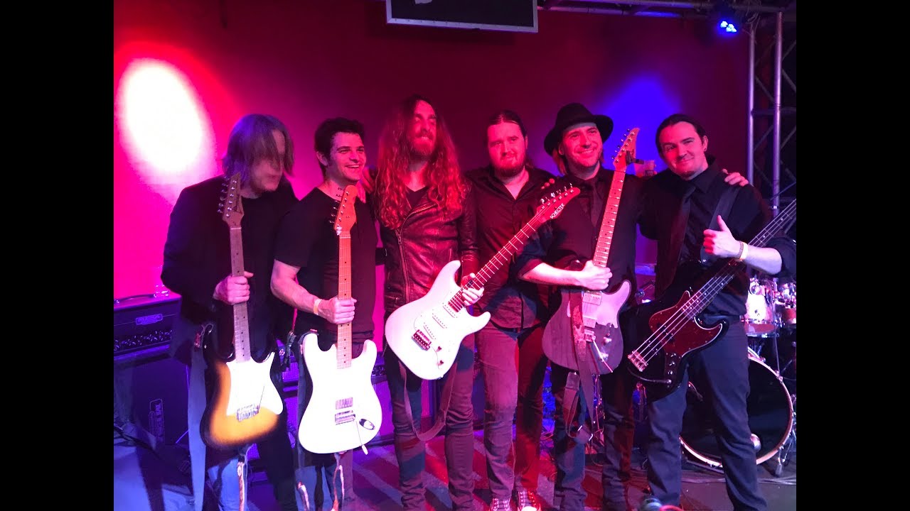 While My Guitar Gently Weeps - Jam with Andy Wood, Mark Lettieri, Andy Timmons and Nick Johnston