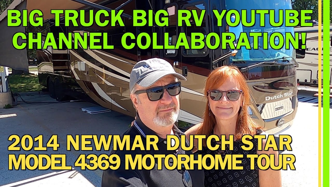 BEHIND THE SCENES FILMING OF 2014 NEWMAR DUTCH STAR 4369 MH TOUR FOR BIG TRUCK BIG RV YOUTUBE -EP135