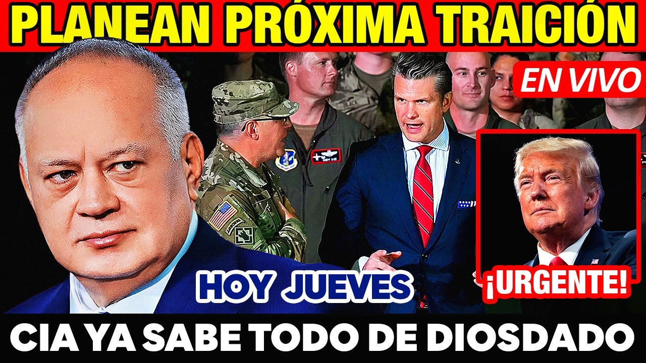 ATENCIÓN 🚨 DIOSDADO SIN RUMBO NI MANDO 🔴 TRUMP MUEVE SUS FICHAS EN VZLA Y ALISTA SU PRÓXIMA JUGADA