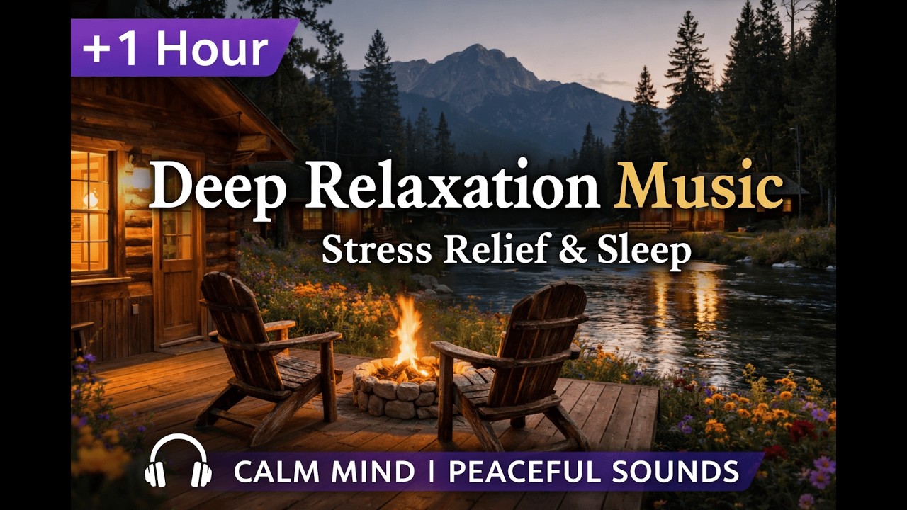 Deep Relaxation Music for Stress Relief & Sleep | Calm Mind, Peaceful Ambient Sounds (1 Hour+)