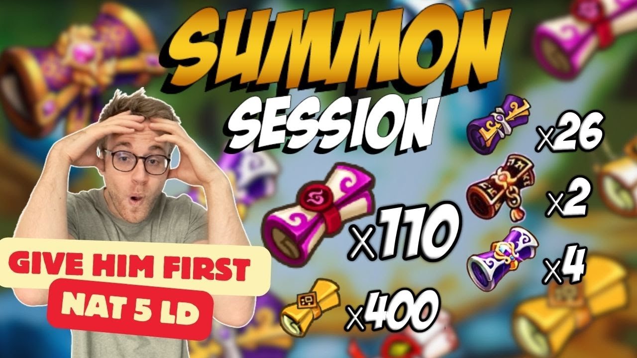 110 VELINS LD's A SUMMON SUR UN COMPTE F2P SANS LD5's ! PUIS-JE LE REGALER ? - Summon Session SW