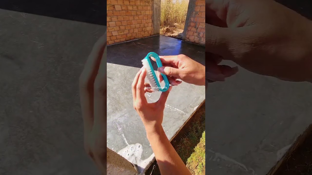 Limpeza pesada no chão ASMR 