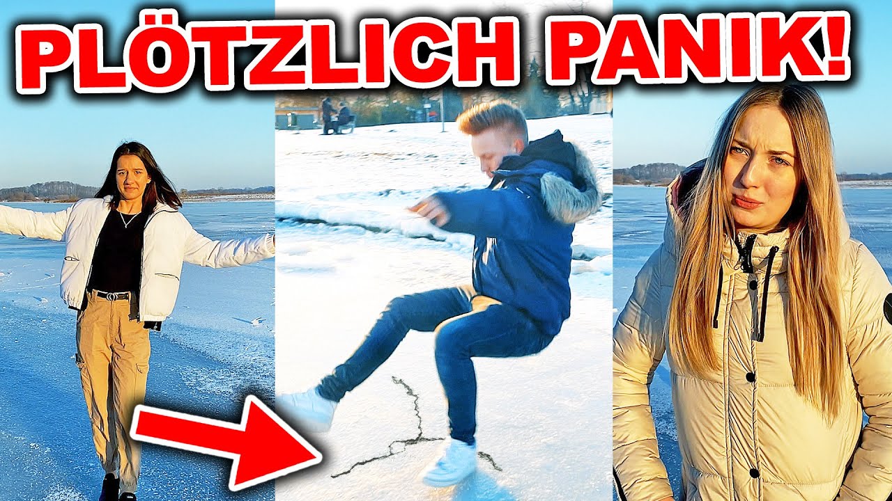 **-12°C** Wer ALS LETZTER in SEE EINBRICHT, GEWINNT 😱