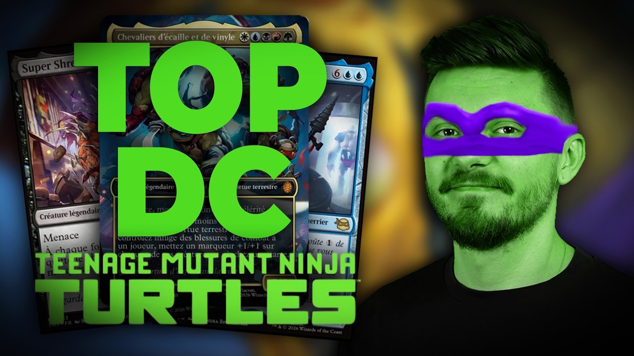 TOP DES CARTES TMNT POUR LE DUEL COMMANDER !
