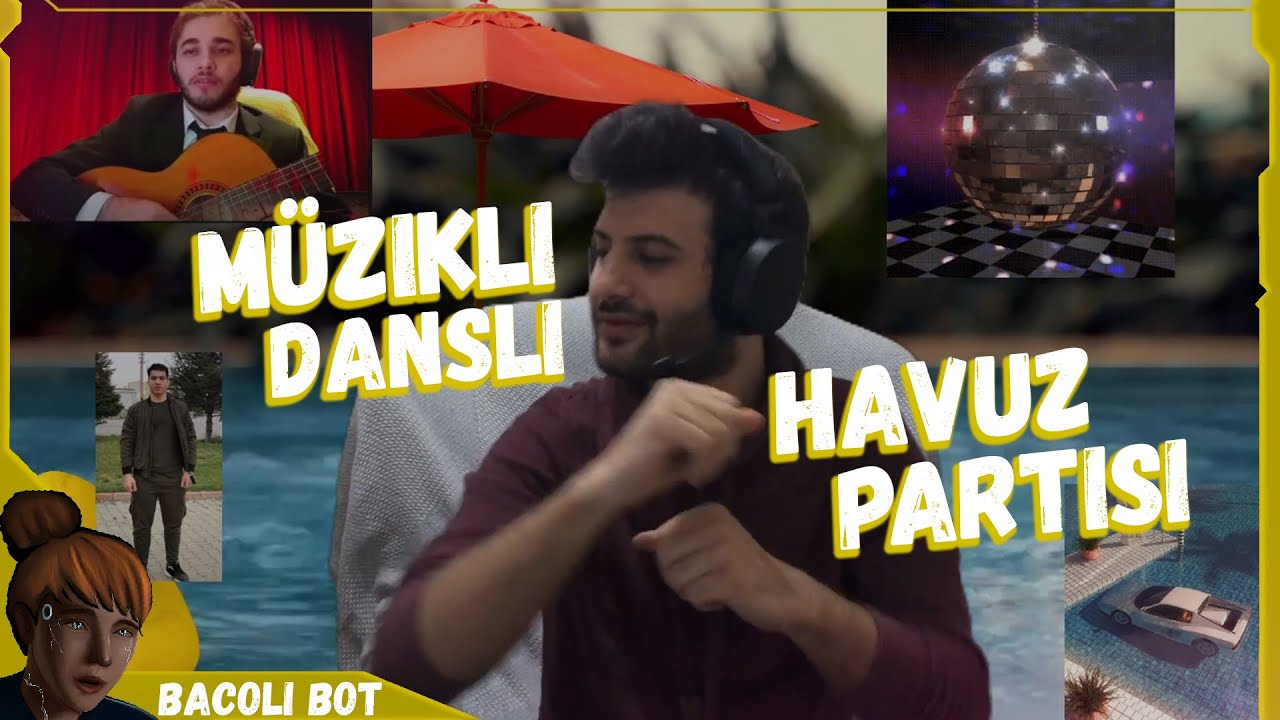 Bilalfa - M&uuml;zikli, Danslı, Havuz Partisi Yayını Yapıyor !