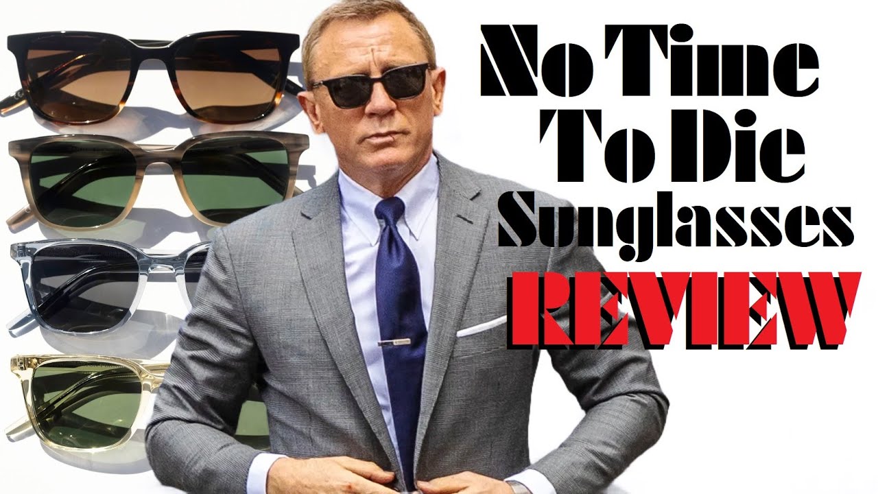 No Time To Die Inspired Sunglasses REVIEW | Bond Series 2