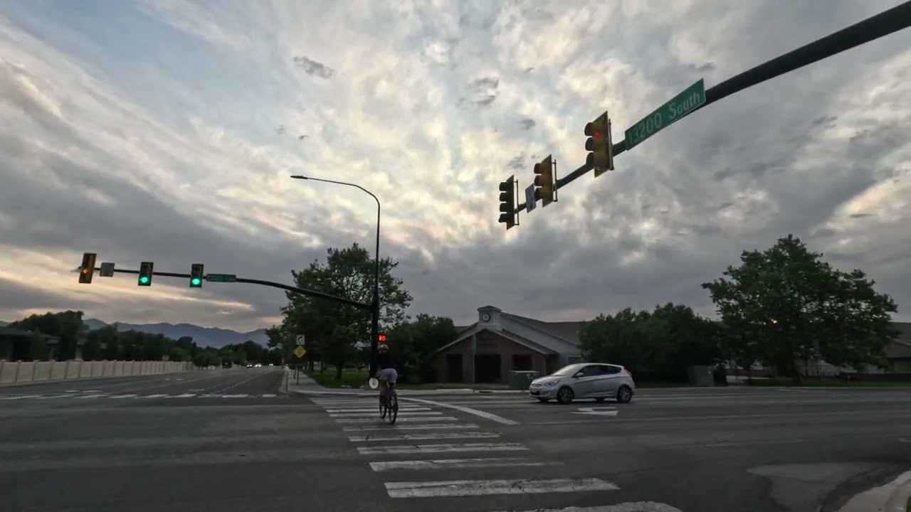 Drive: Draper Temple to Millcreek Common in the Summer [4K] | Utah