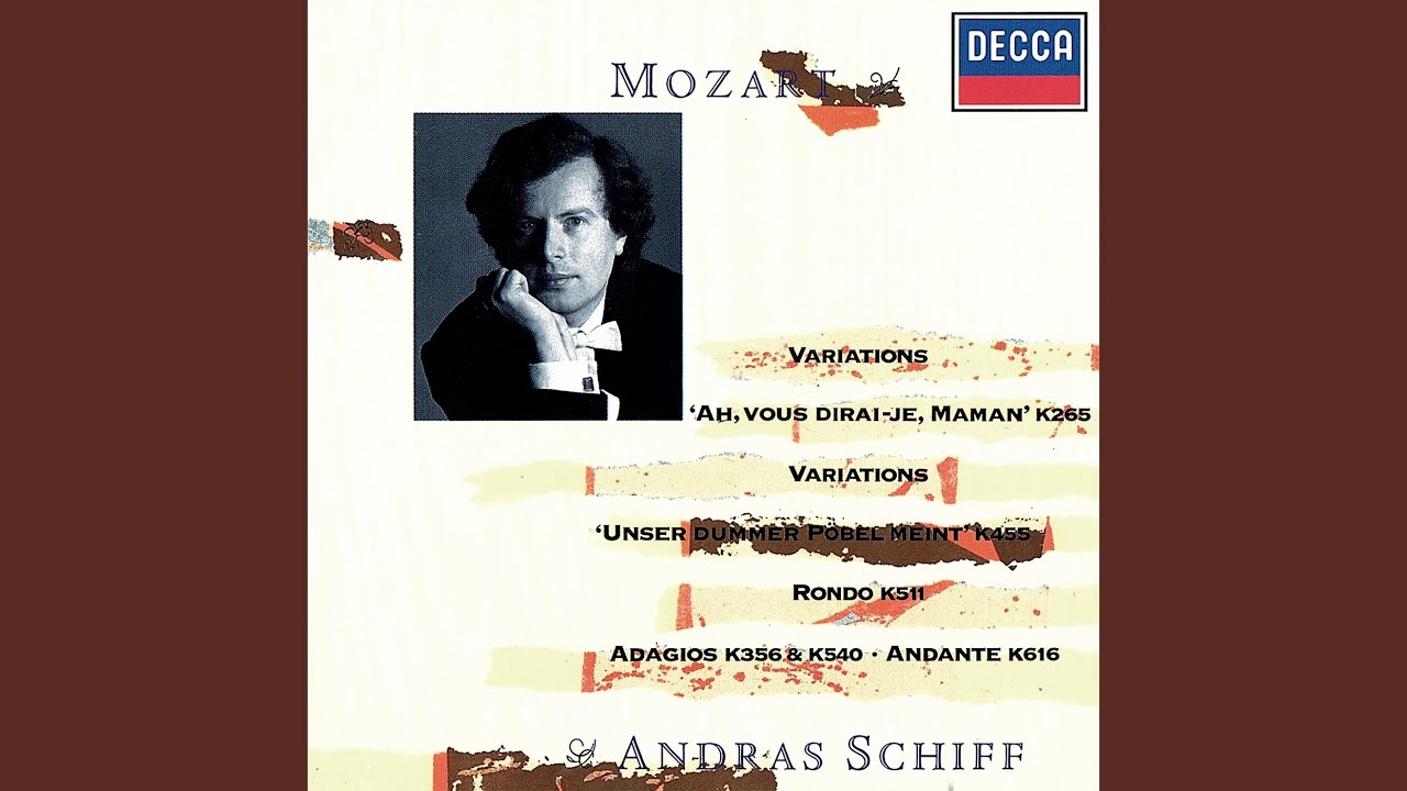 Mozart: 12 Variations on "Ah, vous dirai-je Maman", K. 265