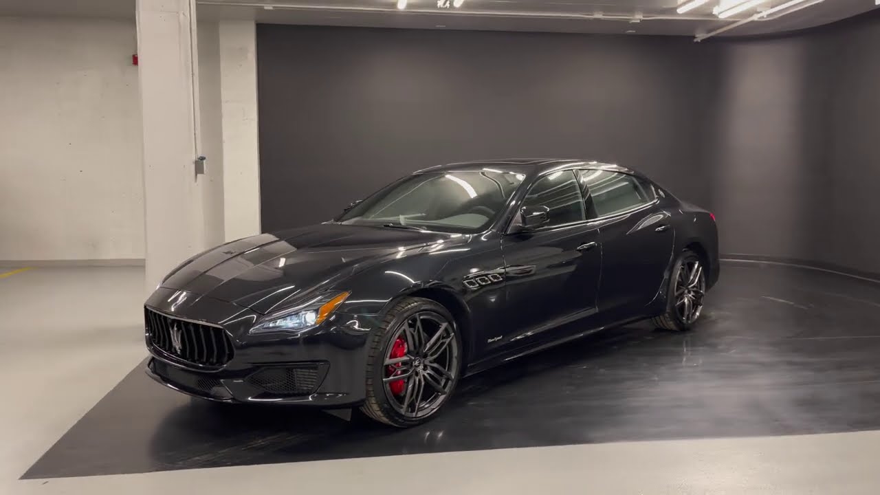 2021 Maserati Quattroporte SQ4 GranSport - Revs + Walkaround in 4k
