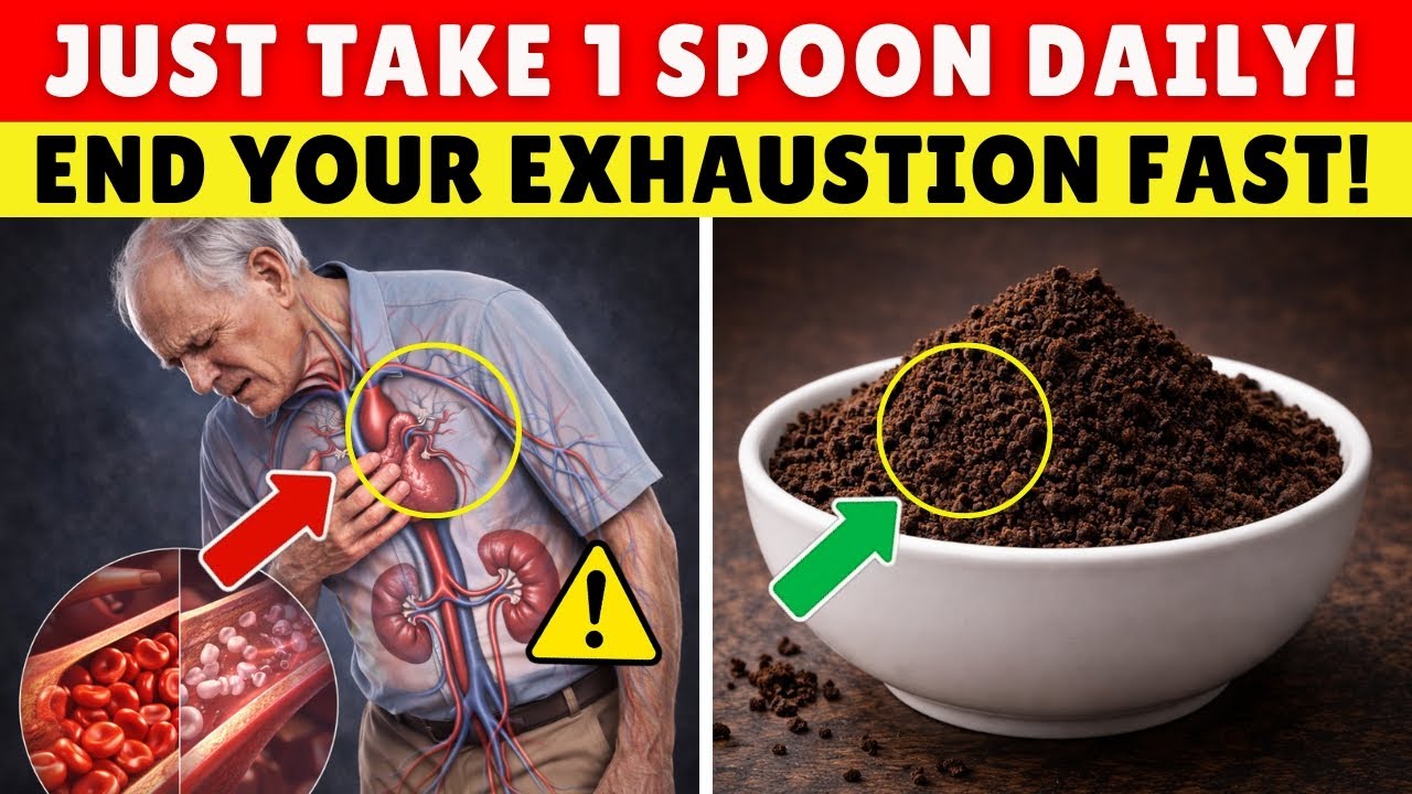 Over 60? Take THIS Daily to Fix Anemia Fatigue in 1 Week | Senior Health