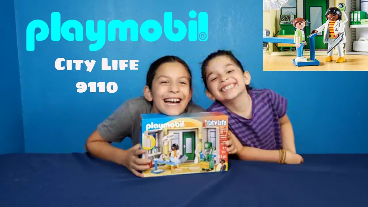 Playmobil City Life Hospital Play Box 9110
