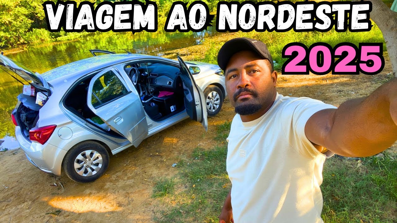 06- VIAJANDO SOZINHO PARA O NORDESTE DE CARRO e aproveitando bem a viagem 