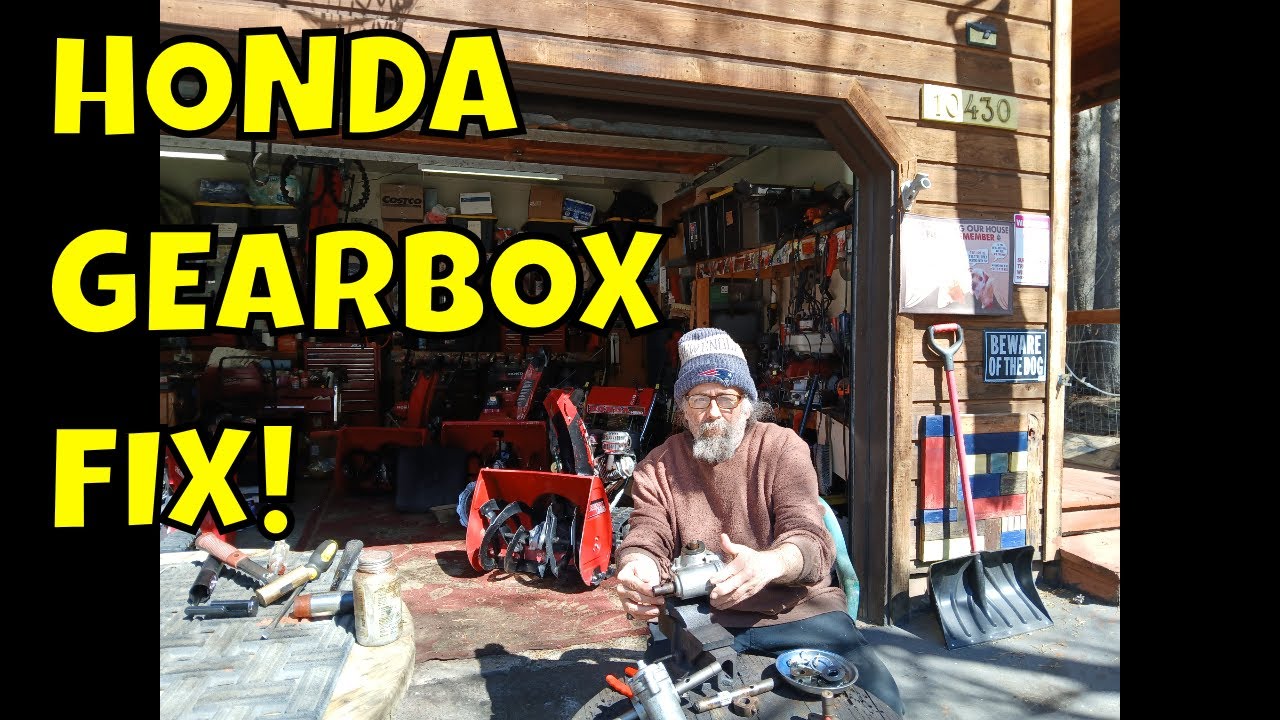 HOW To FIX Honda Auger GEARBOX ! PREVENT BREAKING !