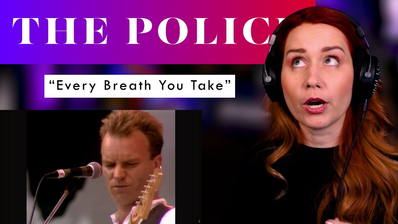 The Police For The First Time! My First Analysis of Sting performing "Every Breath You Take"