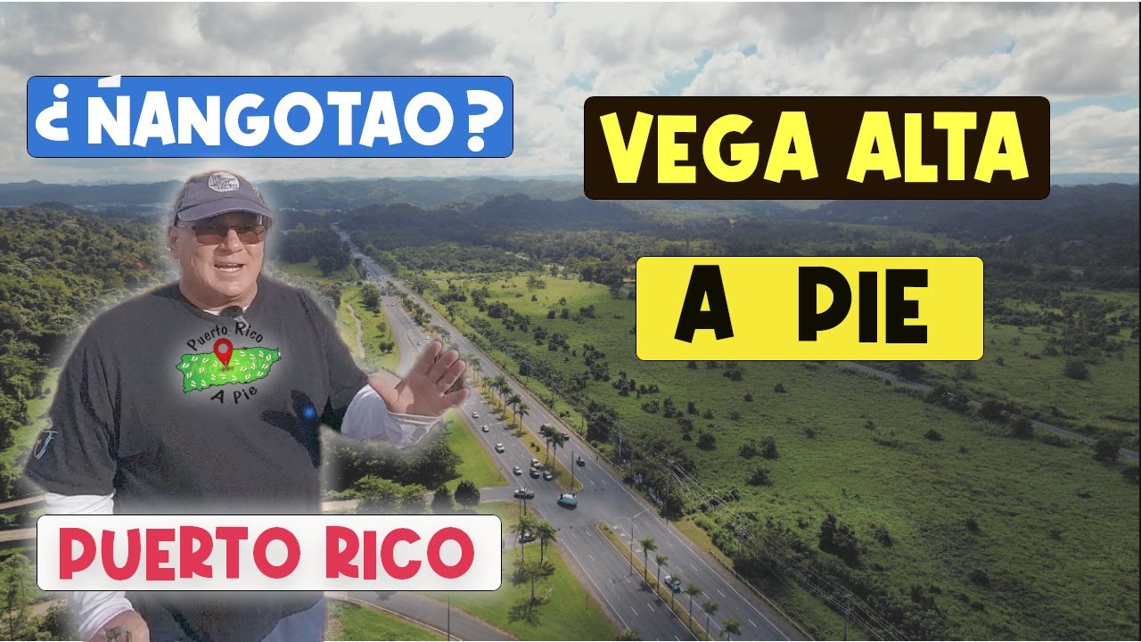 Puerto Rico Camin&eacute; Vega Alta a Pie 👣