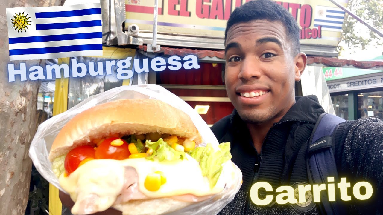 PROBANDO  HAMBURGUESAS EN URUGUAY 🍔 *el galleguito*