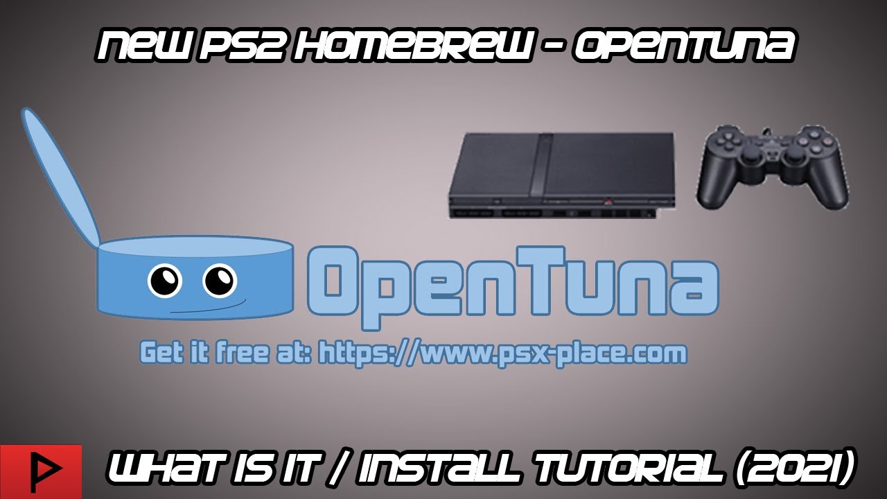 New PS2 Homebrew - How To Install and Use OpenTuna Tutorial (2021)