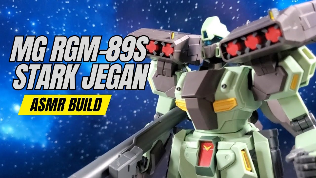 MG RGM-89S STARK JEGAN Complete ASMR BuilD