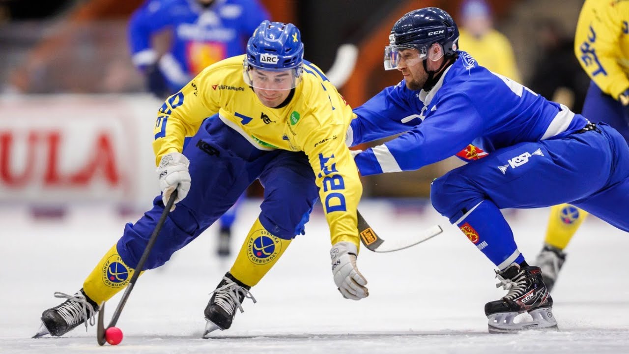 VM-Final-2025 «Sweden»-«Finland» 30 Mar Bandy World Championship-2025