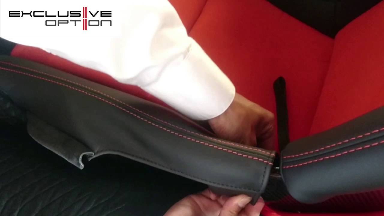 EXCLUSIVE OPTION LWB Seat Bolster Protector Installation Video - Fits: GT4/GT3/RS/918/SPYDER