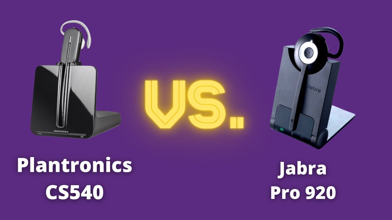 Подробный обзор Plantronics CS540 и Jabra Pro 920 и тест микрофона!