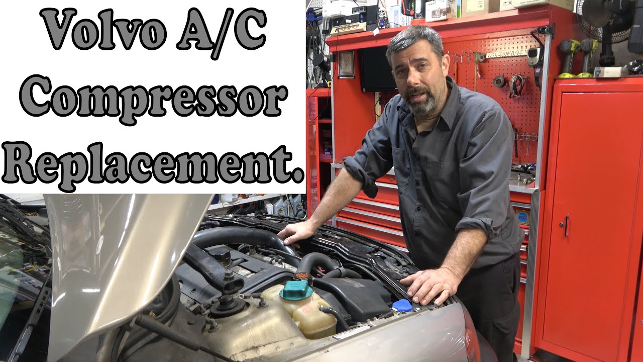 01-08 Volvo A/C Compressor Swap. DIY and Save A fortune on your Air Conditioner for summer.