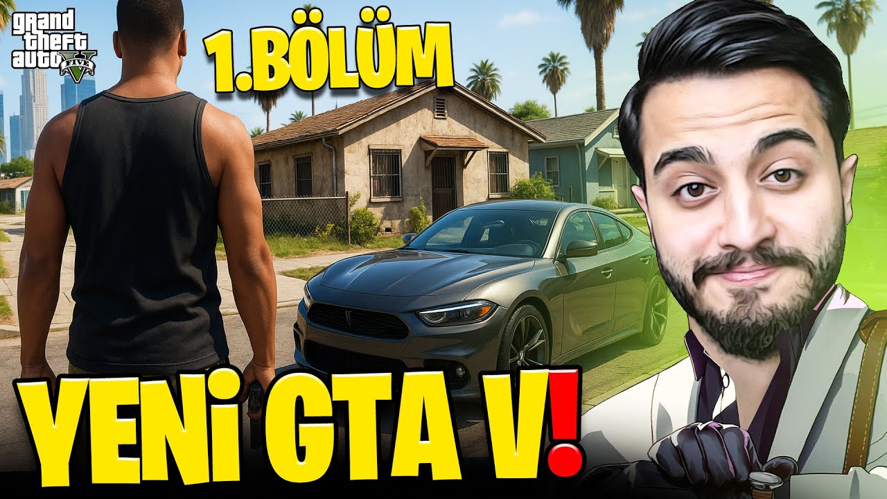YENİ GTA 5'E SIFIRDAN BAŞLIYORUZ! (HİLESİZ) GTA V HİKAYE 1. BÖLÜM