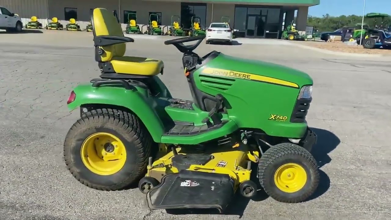 2012 JOHN DEERE X740 For Sale