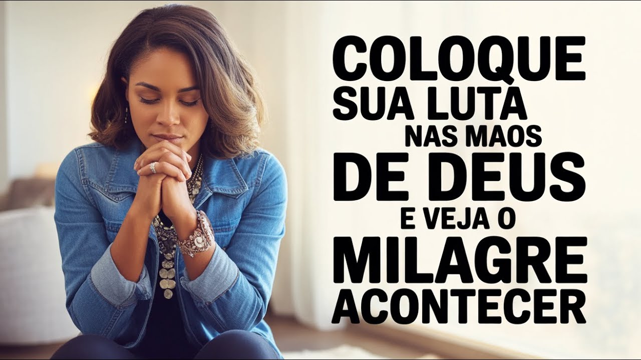 Entregue a Batalha nas Mãos de Deus | Uma Oração Pulsante e Poderosa para Uma Manhã Transformadora