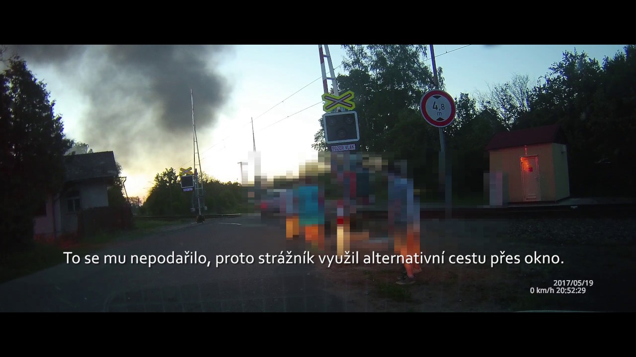 Požár nízké budovy v Třebechovicích pod Orebem