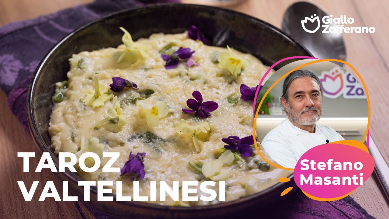 TAROZ VALTELLINESE - RICETTA dello CHEF STEFANO MASANTI😋💚🌿🥔