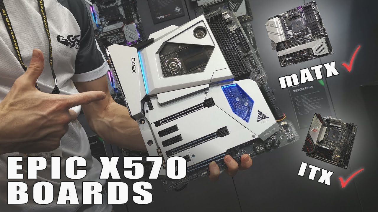 ASRock Computex 2019 &mdash; AMD представляет тяжелую артиллерию! И мы находим единственный корпус mATX X570