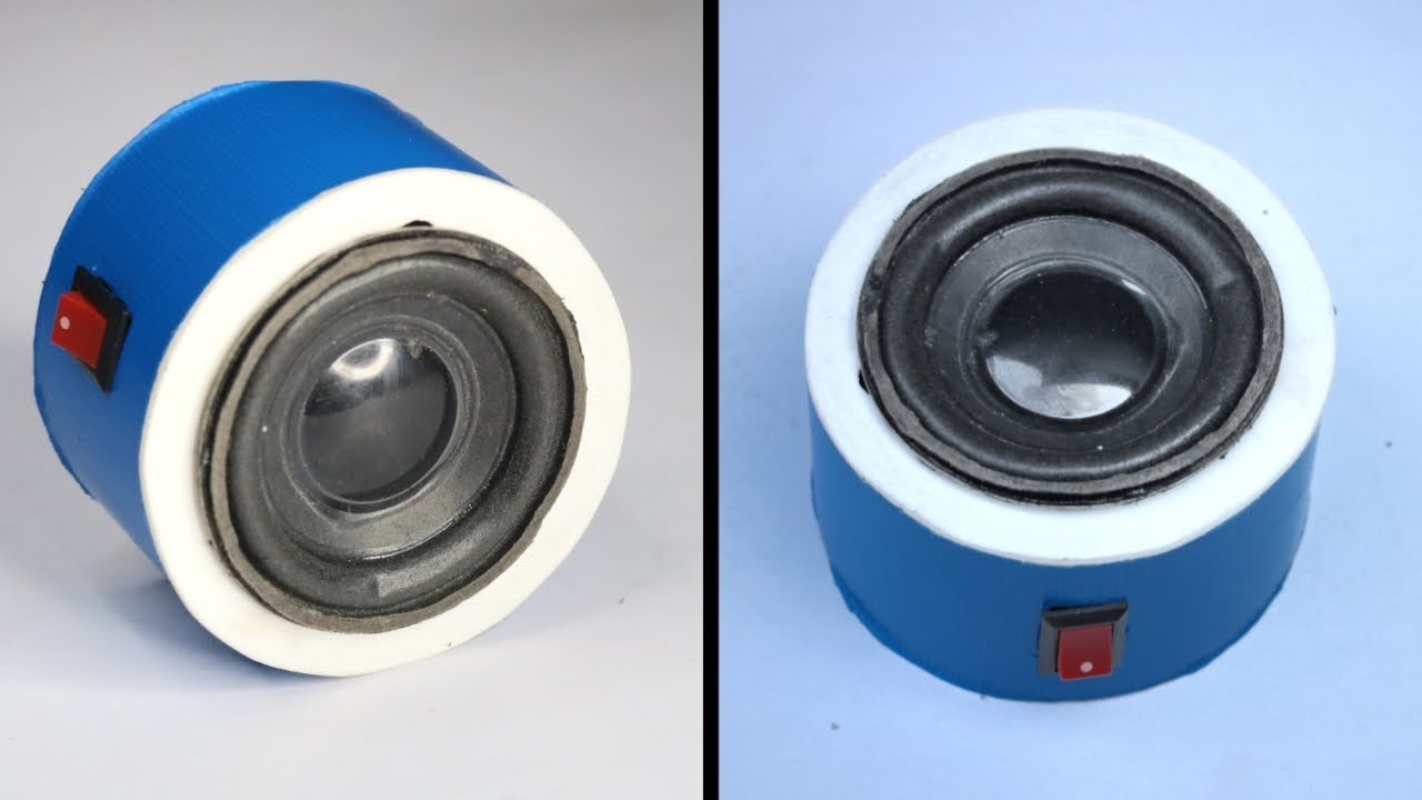 How To Make Bluetooth Speaker From PVC Pipe - At Home