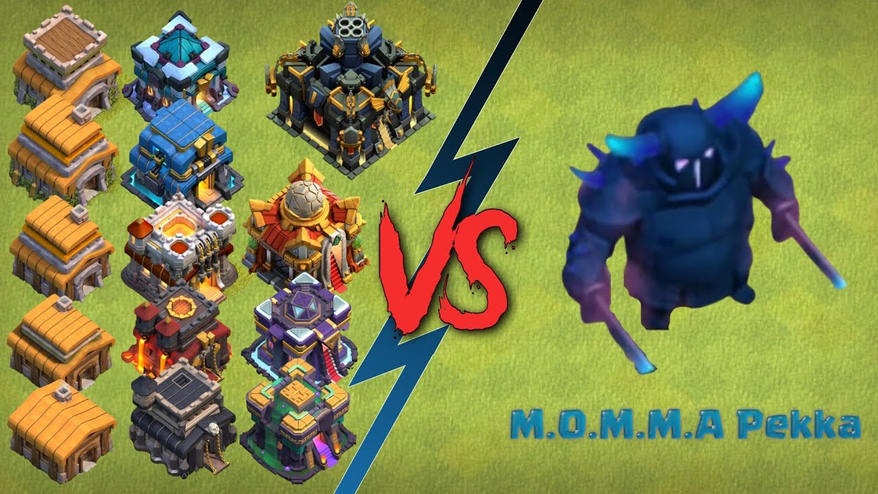 I Tested Momma P.E.K.K.A Against Every Defense in Clash of Clans – INSANE Results!