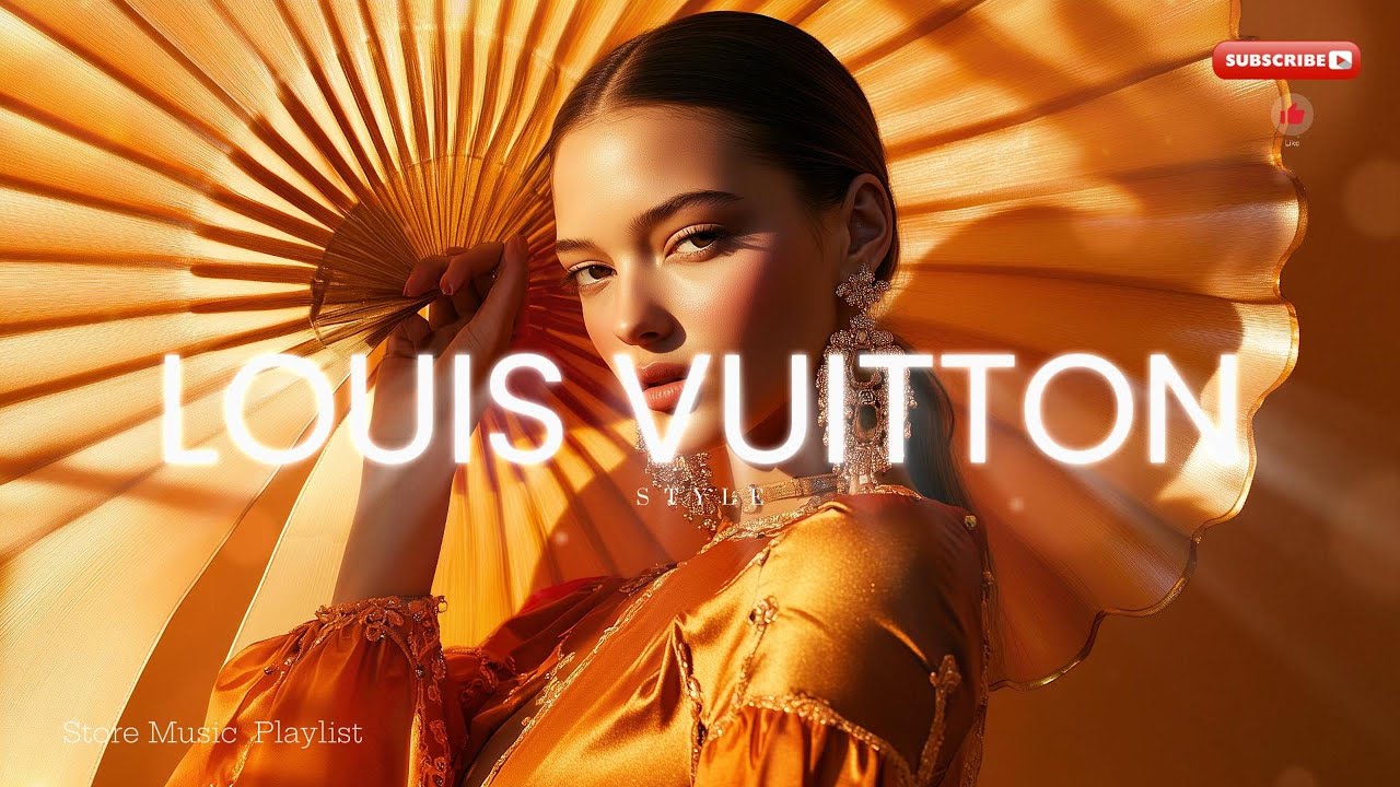 LV-Inspired Lounge | Elegant Deep House Background | 2025 Edition |Focus / Work / Study  Vol.22