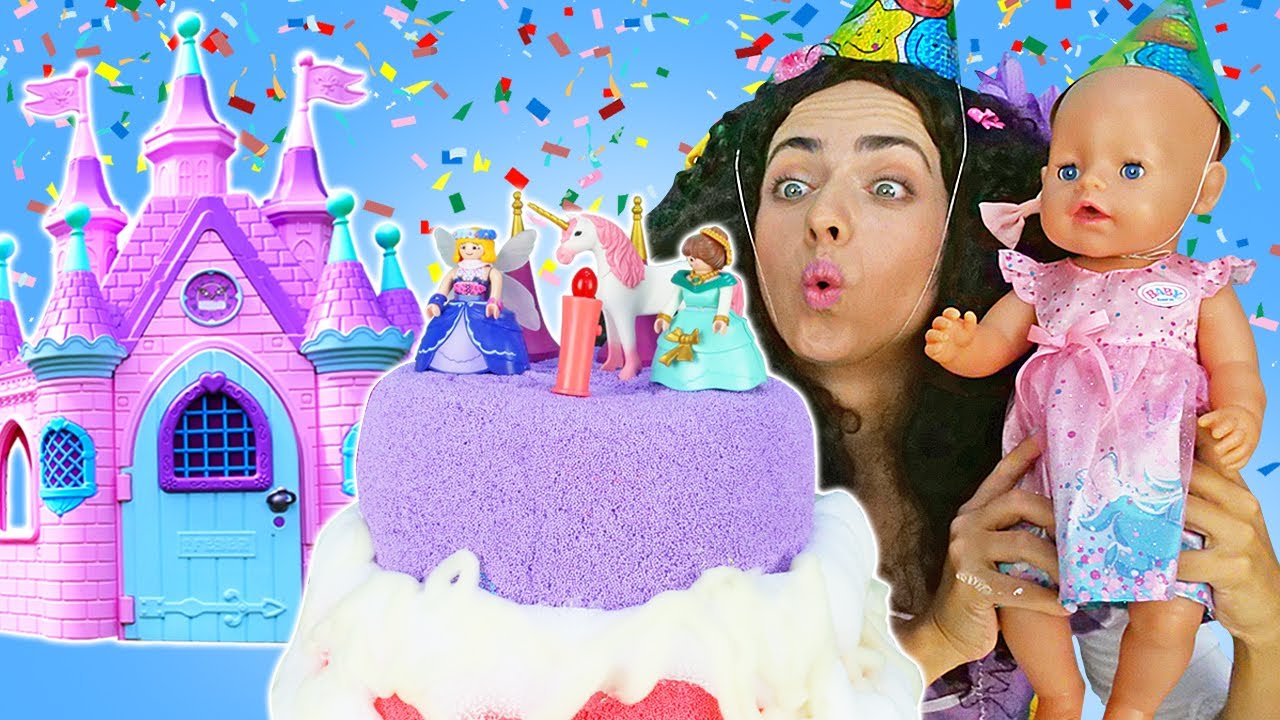 Le torte vs. le principesse. I migliori episodi dei giochi di sorelle. Scherzi per bambini