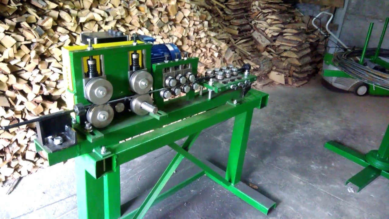 Mechanical WIRE STRAIGHTENER for diameters from 6mm to 12mm, #,enderezador de alambre