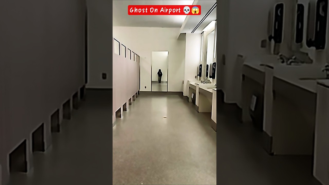 Ghost Captured In Airport 😱 