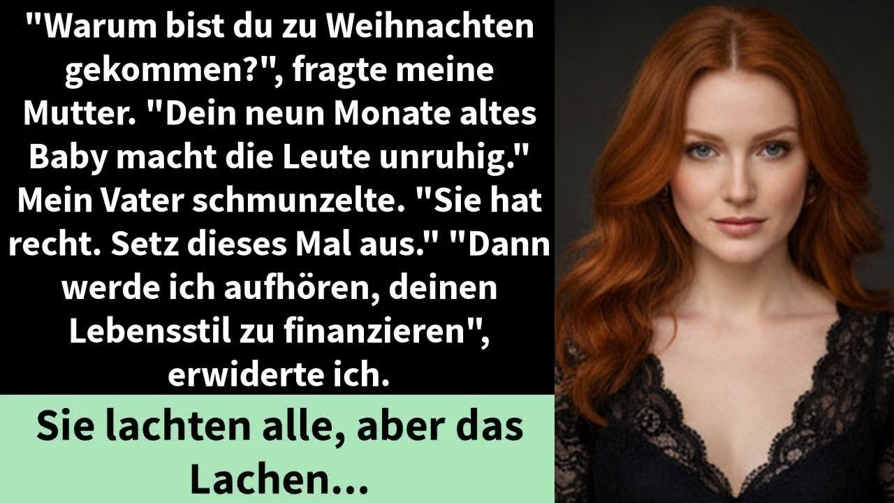 Meine Mutter wollte mich an Weihnachten nicht sehen… wegen meines Babys