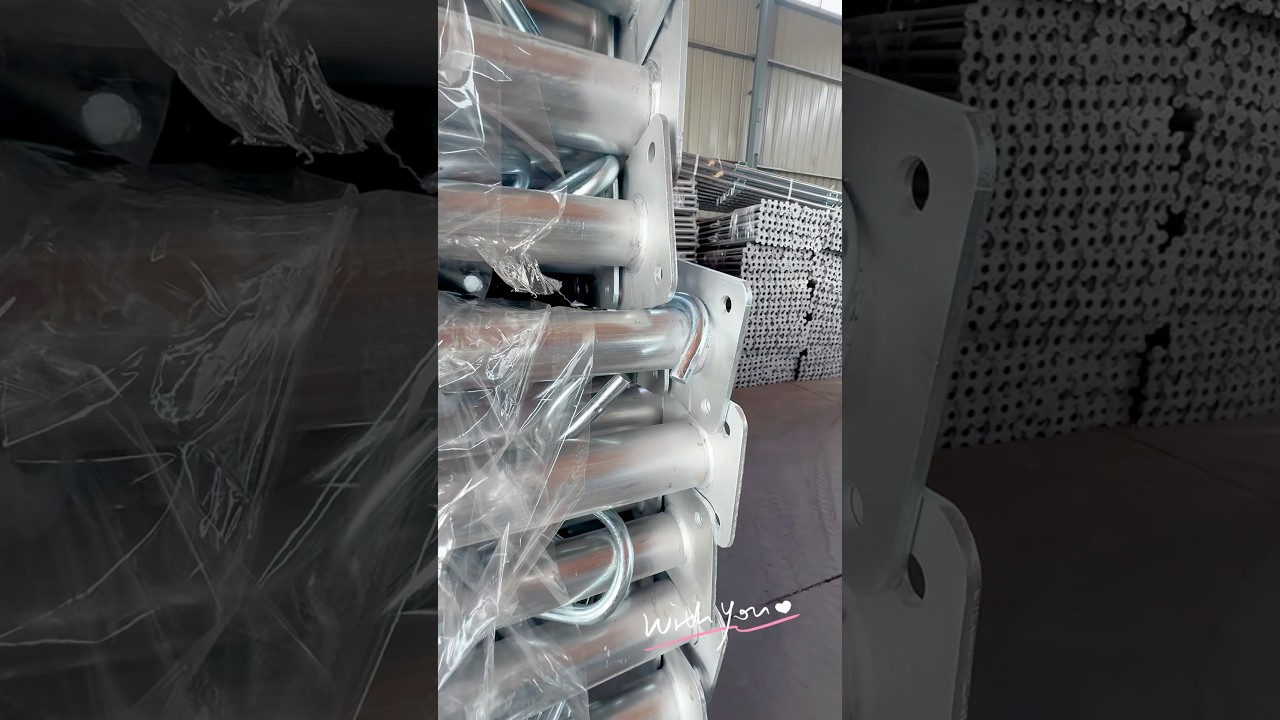 Steel support production #scaffolding #props