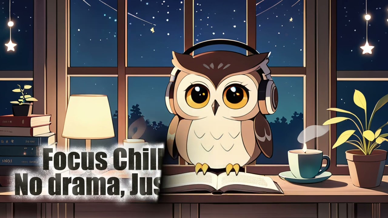 Chill Dream Library 📚🌌 Floating Lofi for Reading Nights
